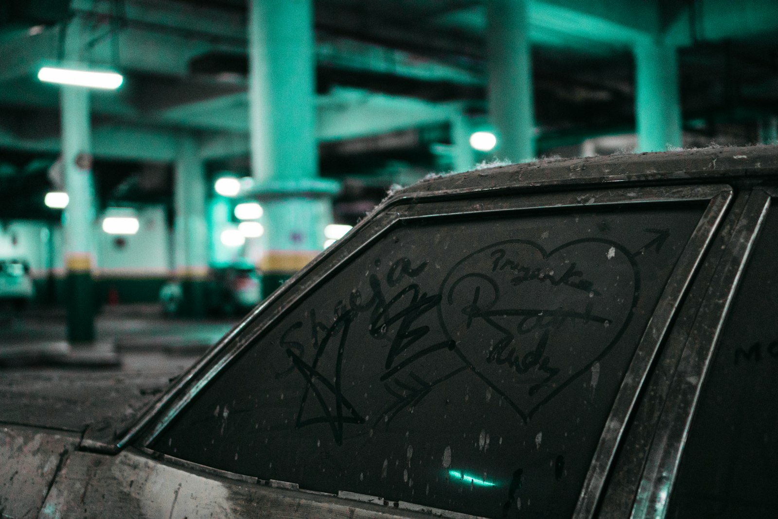 Car before detailing