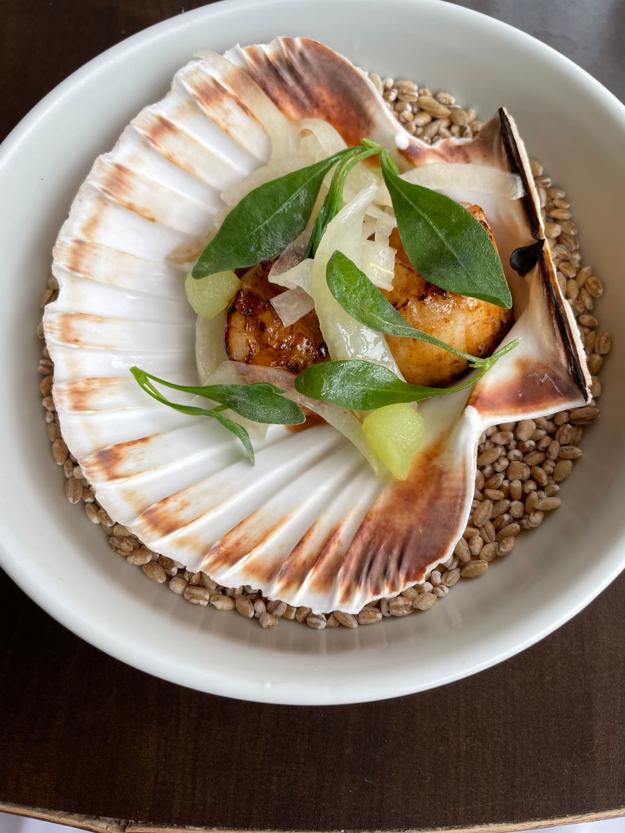 A signature dish at Aurelia